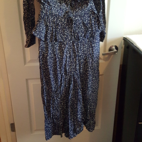 Mirrors Il Maxi Length Vintage Pleated Dress - Picture 12 of 12